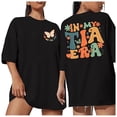 thumbnail image 1 of Women's Oversized "In My Shirt" Funny Cool Auntie T-Shirt, 1 of 5