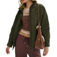 thumbnail image 1 of Women's Oversized Lightweight Down Coat Long Sleeve Zip Packable Short Puffer Jackets, 1 of 5