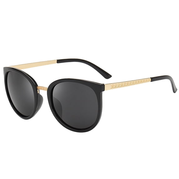 Women's Oversized Square Jackie O Cat Eye Hybrid Butterfly Fashion Sunglasses B