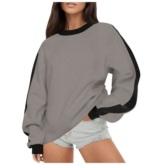 Women's Oversized Sweaters Loose Soft Knit Long Batwing Sleeve Pullover Sweater Outfit Sweatshirts Tops