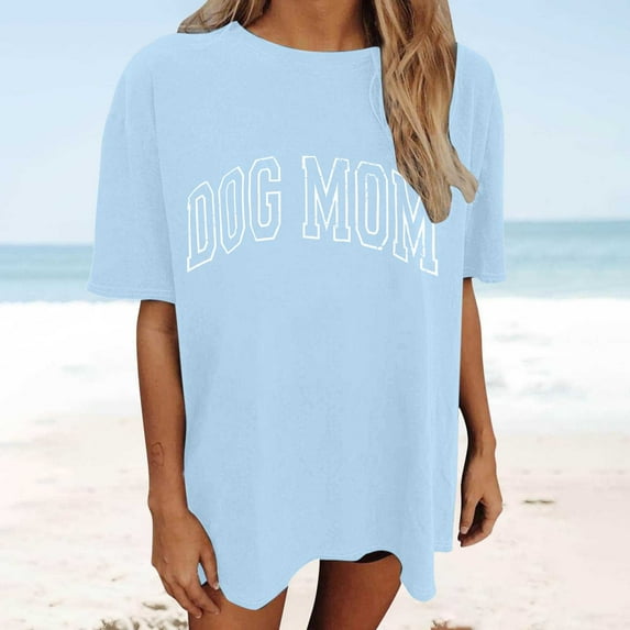 Women's Oversized Top Vintage Loose Short Sleeve T Shirt Light Long Sleeve Women 2 Shirt Long Sleeve Shirts for Women Fall Dry Tech Shirts Women Long Sleeve Tees Long Sleeve Tee Womens Tee Shirts