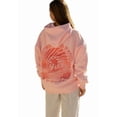 thumbnail image 1 of Womens Oversized Vintage Fleece Floral&Plam Embroidery Hoodie Cute Y2K Pullover Pink, XS, 1 of 7