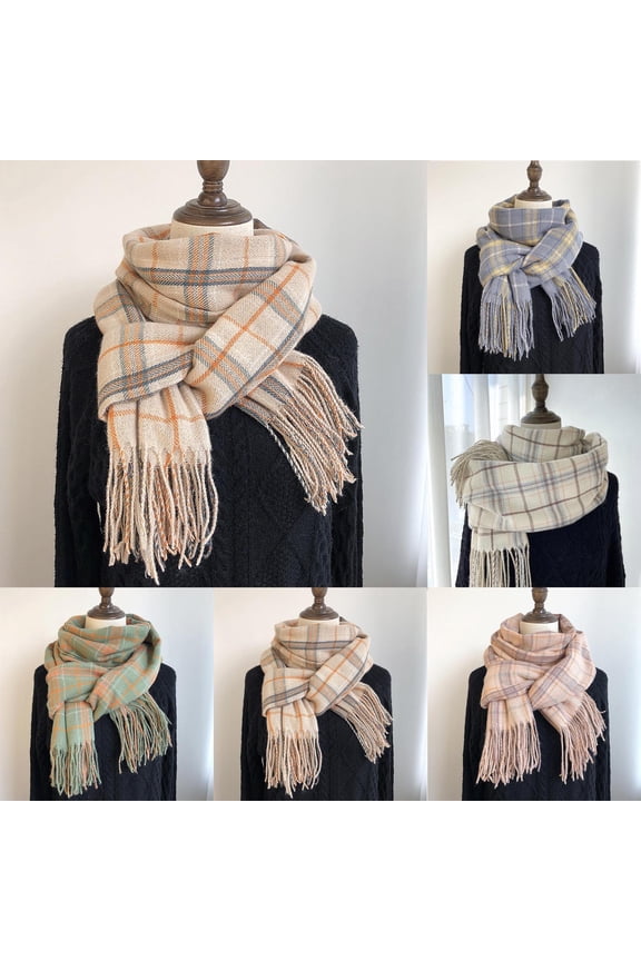 Women's Oversized Winter Scarf Soft Warm Blanket Wrap Shawl for Cold Weather