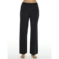 thumbnail image 1 of Women's PJ Harlow PJP53 Jolie Satin Pant (Black M), 1 of 2