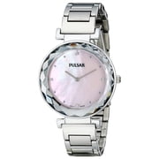 Womens PM2079 Night Out Analog Display Japanese Quartz Silver Watch