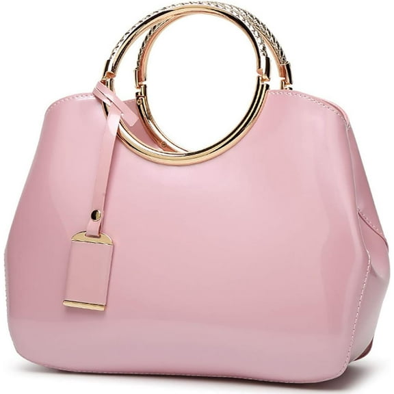 Women's PU Leather Crossbody Purse Handbag Ladies Shoulder Bag Top Handle Satchel Tote Work Bag