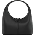 thumbnail image 1 of Women's PU Leather Mini Top Handbag Dumpling Clutch Small Solid Color Totes Trendy Zipper Purse Y2k Satchel, 1 of 9