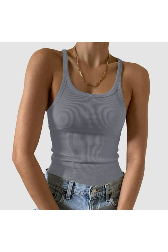 Women's PU Leather Neck Sleeveless Solid Camisole Crop Tank Top Camisole Women Large 40 Top Birthday Women Sports Top for Women Market Girl Crop Top Slim Fit Women Fitted Shirt Girls 2x Womens Tops