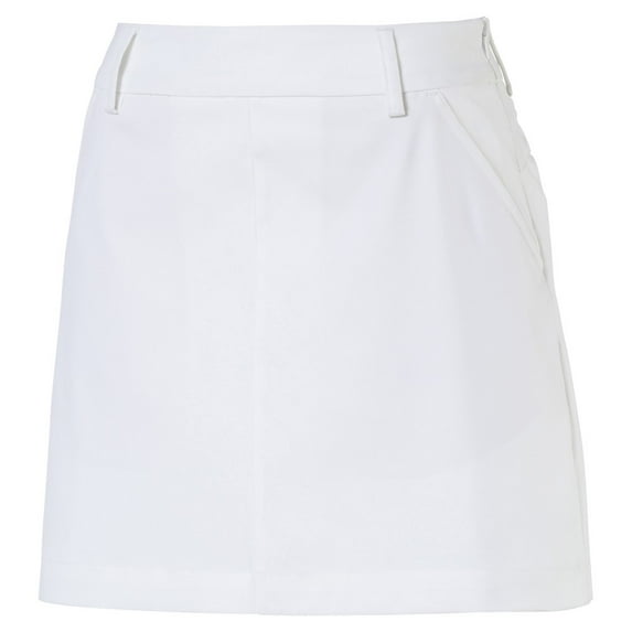 Women's PUMA Pounce Golf Skirt Bright White Size 10