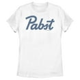 thumbnail image 1 of Women's Pabst Blue Logo  Graphic Tee White X Large, 1 of 4