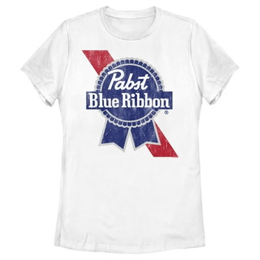 Women's Pabst Classic Logo  Graphic Tee White Small