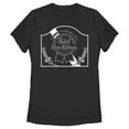 thumbnail image 1 of Women's Pabst Vintage Sign Black and White Logo  Graphic Tee Black 2X Large, 1 of 4