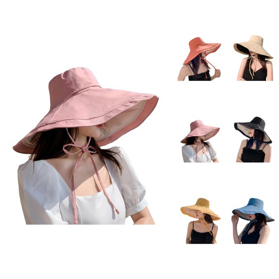 Women’s Packable Straw Sun Hat – UV Protection Wide Brim Beach Hat for Outdoor Fun, Vacation & Hiking, Stylish & Comfortable Design for Full Sun Protection Outdoors