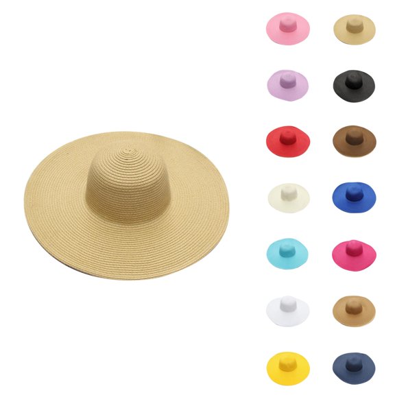 Women’s Packable Sun Hat – Wide Brim UV Protection Beach Hat, Perfect for Hiking, Travel, Vacation & Pool, Stylish, Comfortable & Lightweight Design for Maximum Sun Protection