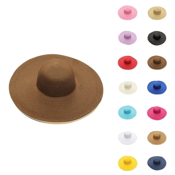 Women’s Packable Sun Hat – Wide Brim UV Protection Beach Hat, Perfect for Hiking, Travel, Vacation & Pool, Stylish, Comfortable & Lightweight Design for Maximum Sun Protection