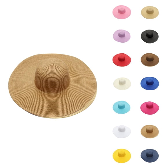 Women’s Packable Sun Hat – Wide Brim UV Protection Beach Hat, Perfect for Hiking, Travel, Vacation & Pool, Stylish, Comfortable & Lightweight Design for Maximum Sun Protection