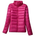 thumbnail image 1 of Women's Packable Ultra Light Weight Short Down for Jacket Thin Slim Duck Down Co, 1 of 19