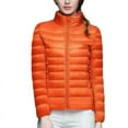 thumbnail image 1 of Women's Packable Ultra Light Weight Short Down for Jacket Thin Slim Duck Down Co, 1 of 19