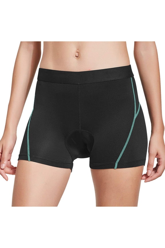 Women's Padded Biker Shorts Cycling Lightweight Breathable Dry Bike Cycling Shorts with Gel Pad