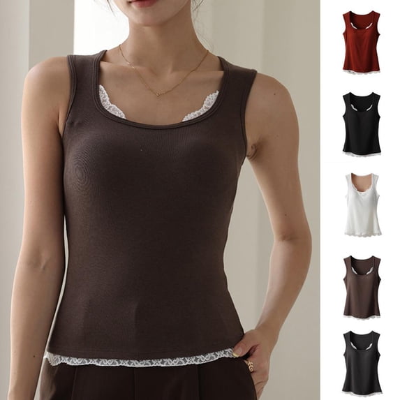 Women's Padded Camisole with Removable Cups Adjustable Strap Bralette for Sleepwear and Daily Wear