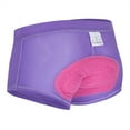 thumbnail image 1 of Women's Padded Cycling Underwear - High Performance Panties for Women Purple M, 1 of 9