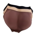 thumbnail image 1 of Women's Padded Seamless Butt Hip Enhancer Panties Shaper Underwear 3 Pack, 1 of 7