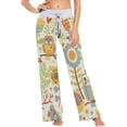 thumbnail image 1 of Women's Pajama Pants Cartoon Cute Owl Comfy Stretch Sleepwear Essentials womens Lightweight Lounge Terry Pajama Pant, Large, 1 of 7