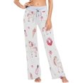 thumbnail image 1 of Women's Pajama Pants Cute Unicorn Pattern Comfy Stretch Sleepwear Essentials womens Lightweight Lounge Terry Pajama Pant, X-Large, 1 of 5