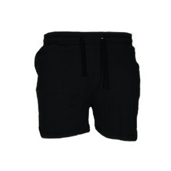 Women's Pajama Shorts Super Soft Cozy Casual Sleep and Loungewear Bottoms, Black, S