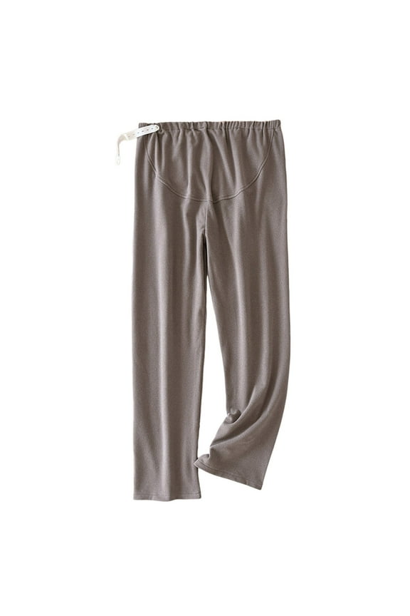 Women's Pajamas Maternity Joggers Lounge Pants for Pregnancy Loose Lounge Pants Over The Belly Stretchy Sweatpants
