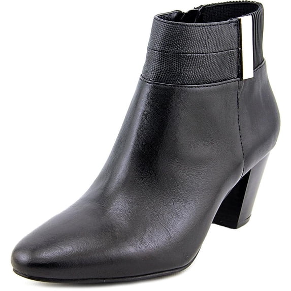 Women's Palessa Round Toe Leather Ankle Boot