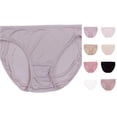 thumbnail image 1 of Women's Panties Comfortable Everyday Underwear For All Day Wear Soft Breathable Style Modern Ladies Briefs, S, Light Gray, 1 of 4