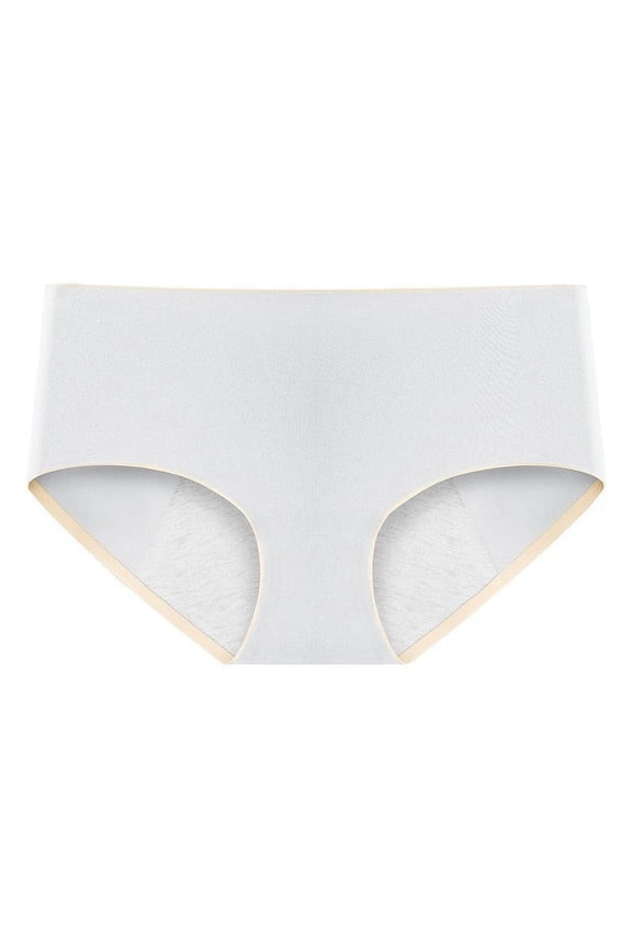 Women's Panties Comfortable Mid Waist Pure Underwear for Plus Size Women Non-File Underwear for Everyday Comfort Gray L