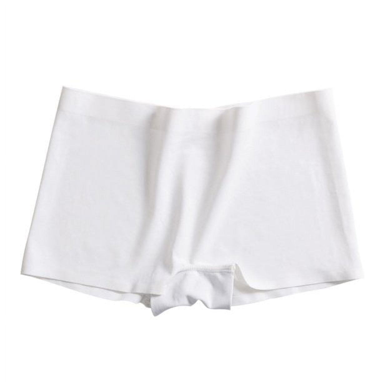 Popvcly Women Cotton Boxer Briefs 3 Pack Soft Stretch Boy  Shorts(Black/White/Blue) 