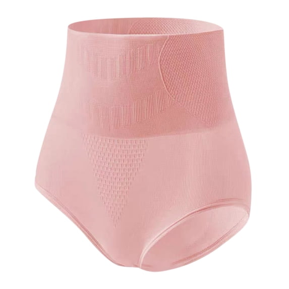 Women's Panties Women's Underwear High Waist Full Coverage Briefs with Soft Stretch and Breathable Comfort Pink XXL