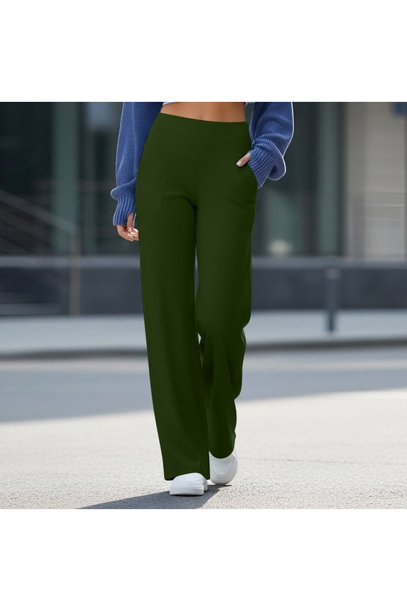 Women's Pants, 2026 New Long Solid Color Hip Lift Fitness High Waist Elastic Exercise Yoga Pants, Spandex Fabric for Women, Leisure Comfortable for Various Activities.