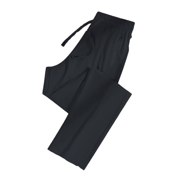 Women's Pants Active Women Unisex Quick Drying Pants Breathable Loose Pants Womens Cool Pants With Zipper Pockets,Black Women's Casual Pants S