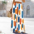 thumbnail image 1 of Women's Pants Clearance Under $10 Printed Pants With Elastic Waist Casual Loose Pockets Pants, 1 of 8