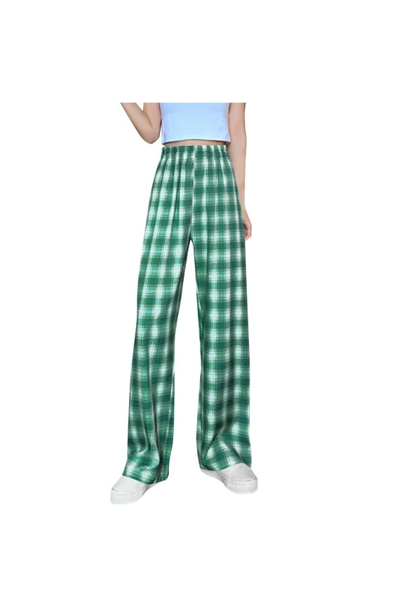 Dressy Pants for Women Spring Plain Wide Leg Drawstring High Waist Trouser with Pocket Casual Workwear Clothes