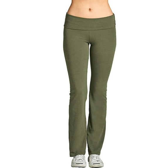 Women's Pants Cwork Stretch Yoga Leggings Fitness Running Gym Full Length Sports Active Trousers