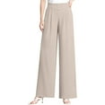 thumbnail image 1 of Women's Pants Fashion Casual Pants For Women For EllaFlow Soft High Waist Pull On Wide Leg Drape Pant For Senior Over, 1 of 7