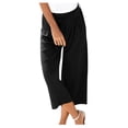 thumbnail image 1 of Women's Pants Fashion Casual Pants For Women High Waist Printing Easy Trousers Long Boho Beach Pockets, 1 of 7