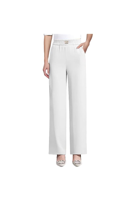 Women's Pants Fashion Casual Pants For Women Linebalm Pulisa Heracomfy Glamorease Perfect Drape High Pull For Senior Over
