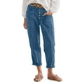 thumbnail image 1 of Women's Pants Fashion Plus Size Pants Stretch High Waisted Straight Wide Leg With Breasted Cotton Loose Casual With Pockets, 1 of 7