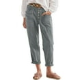 thumbnail image 1 of Women's Pants Fashion Plus Size Pants Stretch High Waisted Straight Wide Leg With Breasted Cotton Loose Casual With Pockets, 1 of 7
