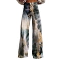 thumbnail image 1 of Women's Pants, Plus Size Loose Printed Casual Pants, Fashionable Relax Fit Daily Breathable Bottoms, 1 of 4