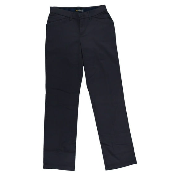 Lee Women's Flex Motion Regular Fit Straight Leg Pant Comfort Bottoms Iron New