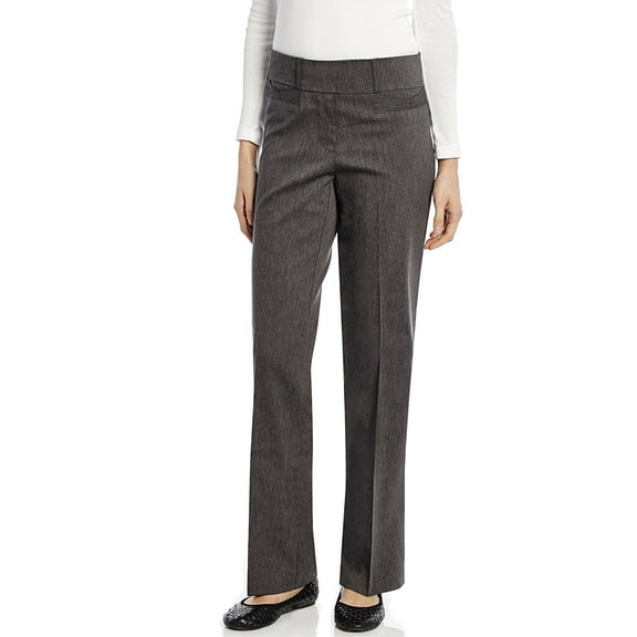 Women's Pants Stretchable Slight Boot Cut Comfort Pants Pull On (Size 4-18)