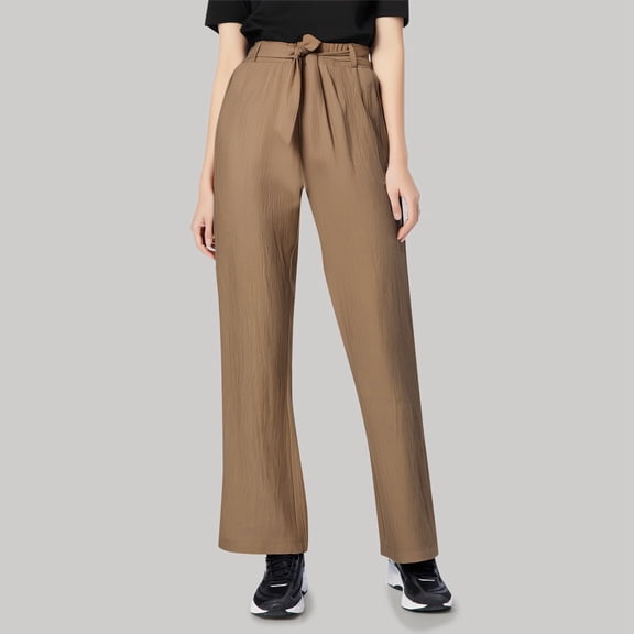 Women’s Pants Wide Leg Baggy Khaki Pant Women Casual Comfy Dress Pants Trendy Womens Clothes