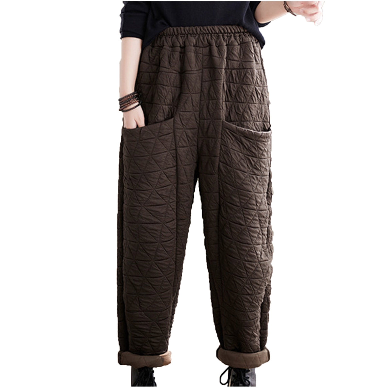 Women's Diamond Quilted Pants